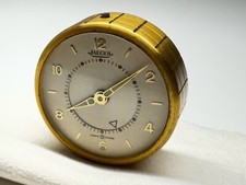 jaeger swiss made alarm travel desk clock