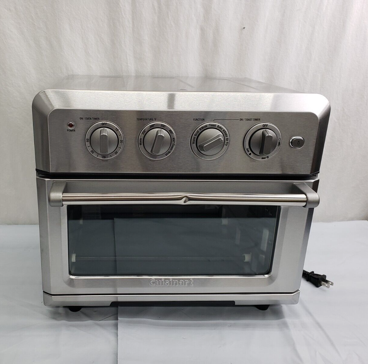 New CTOA122 CUISINART 7in1 Air Fryer Bake Broil Toaster Convection Oven DENTS eBay