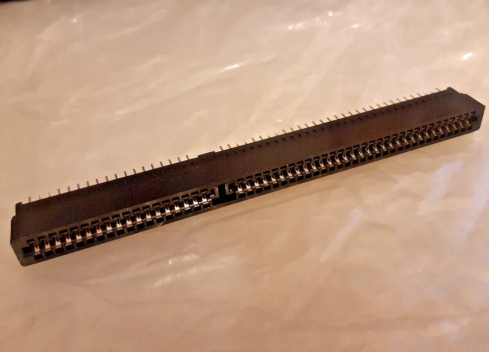 New 16 Bit ISA Slot Edge Connector 62 Pin XT + 36 Pin AT = 98 Pin Solder - Image 2 of 4
