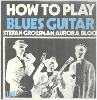 Stefan Grossman / Rory Block How To Play Blues Guitar BOOKLET JAPAN Vinyl LP
