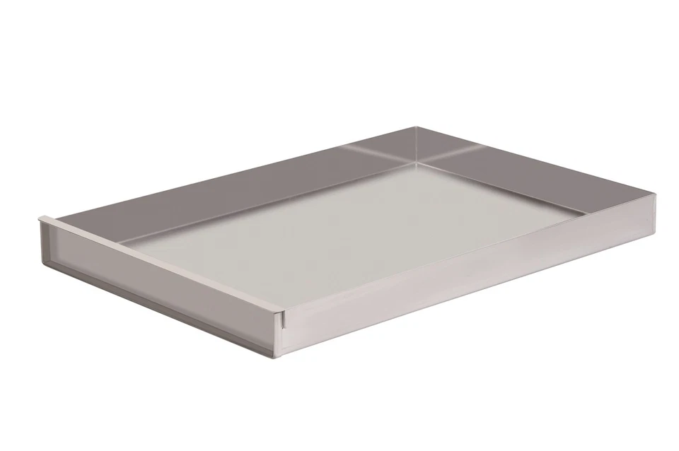 Schnittkuchenblech Backblech Kuchenblech mit Rand + Steckschiene div. Größen KE - Bild 3 von 4