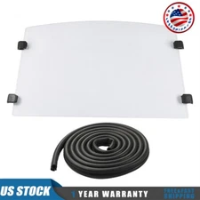 Folding Flip Down Full Front Windshield For Polaris Ranger 1000 XP Crew 2017-25