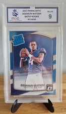 Deshaun Watson 2017 Panini Donruss Optic Rated Rookie RC #195 MGC Grade 9 MINT