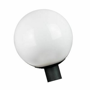 Sunlite 47228 Su Dod Gl Bk Wh Med Decorative Outdoor Globe Polycarbonate Fixture Sunlite 47228 Su Dod Gl Bk Wh Med Decorative Outdoor Globe Polycarbonate Fixture