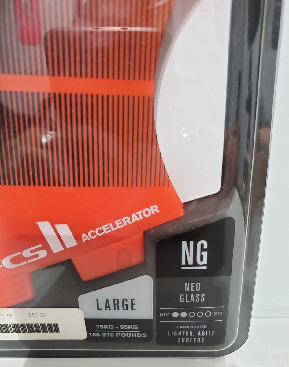 サーフィン FCS II ACCELERATOR NEO GLASS ECO Tri L FCS II Accelerator Neo Glass Eco Tri Fins - Encinitas Surfboards