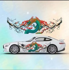 Dragon Car Decal Dragon Flaming Car Decal Both Sides Custom Flame Decals Dragon Car Decal Dragon Flaming Car Decal Both Sides Custom Flame Decals