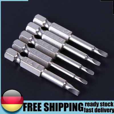 5pcs Precision Screwdriver Set High Hardness Magnetic for Pneumatic Screwdriver