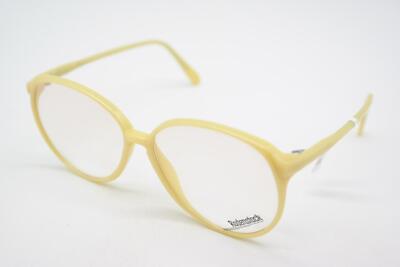 Lunettes Vintage Rodenstock Ligne Jeune 142 - Monture Or Noir Blanc Ovale - Neuf Sans Étiquette