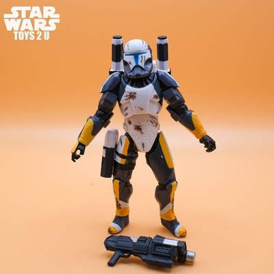 STAR WARS REPUBLIC COMMANDO SCORCH 3,75'' FIGUR 2006 SAGA SAMMLUNG