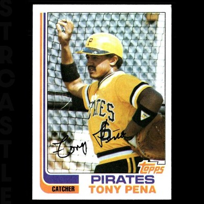 1982 Topps - Tony Pena #138 Pittsburgh Pirates   Baseball Card