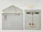 1926 antique WEST POINT CHRISTMAS CARD west point ny HARRY JAMES WARD naval acad — photo 1