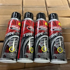 Black Magic Tire Wet Spray 14.5 oz. Tire Shine Spray BC23220 4 Pack