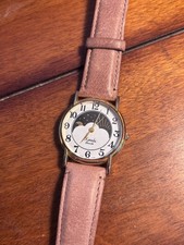 Xanadu Quartz Sun/Moon Watch Hong Kong Retro Vintage '90s Ladies Fashion Watch
