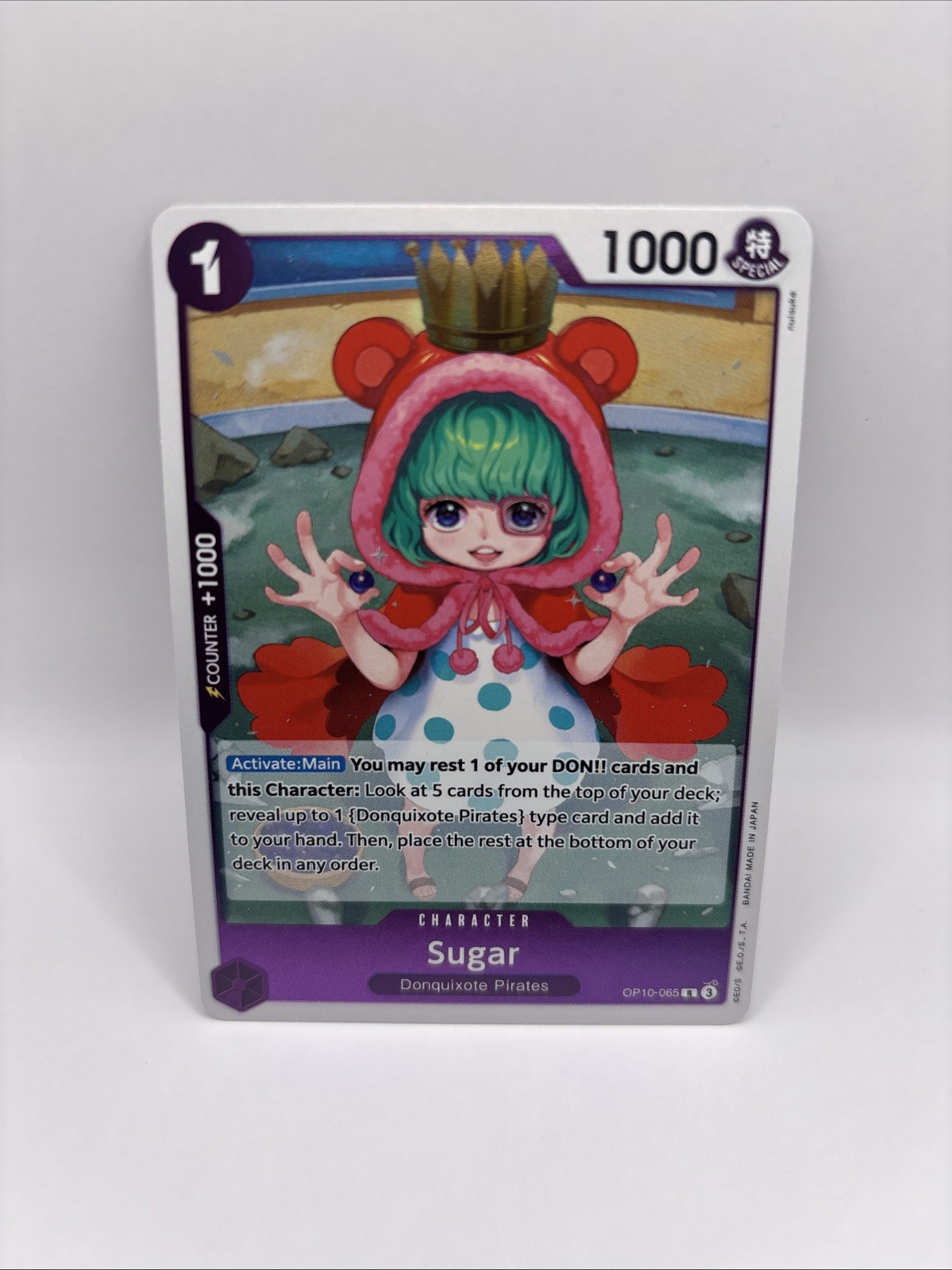 OP10-065 Sugar (R) Royal Blood One Piece CCG