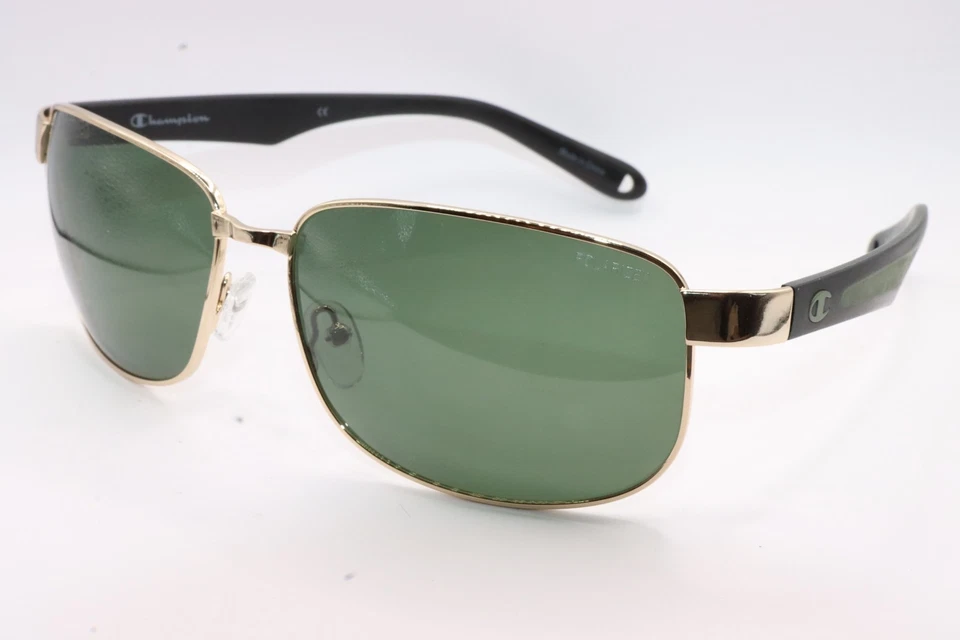 NEW CHAMPION NRG GOLD BLACK POLARIZED AUTHENTIC SUNGLASSES 63-15 - Image 3 of 4