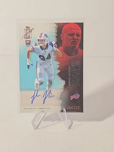 2025 Topps Landon Jackson Shop for 2025 Topps Signature Class Football Rookie autographs on eBay (Raw)