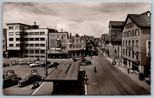 Reutlingen Marktplatz Street View RPPC Germany c.1950s Real Photo Postcard Metz