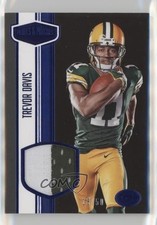 2016 Panini Plates & Patches Rookie Materials Blue 16/50 Trevor Davis #RM-TD v7j