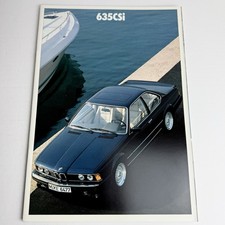 BMW E24 635 CSi 6er / brochure