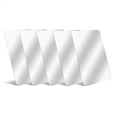 5 PCS Clear Small Mirrors For Kids Unbreakable Shatter Proof 6x4 Inch Square