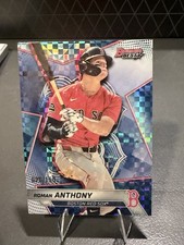 2025 Bowman’s Best Roman Anthony Blue X Fractor /150 TP-16 RC