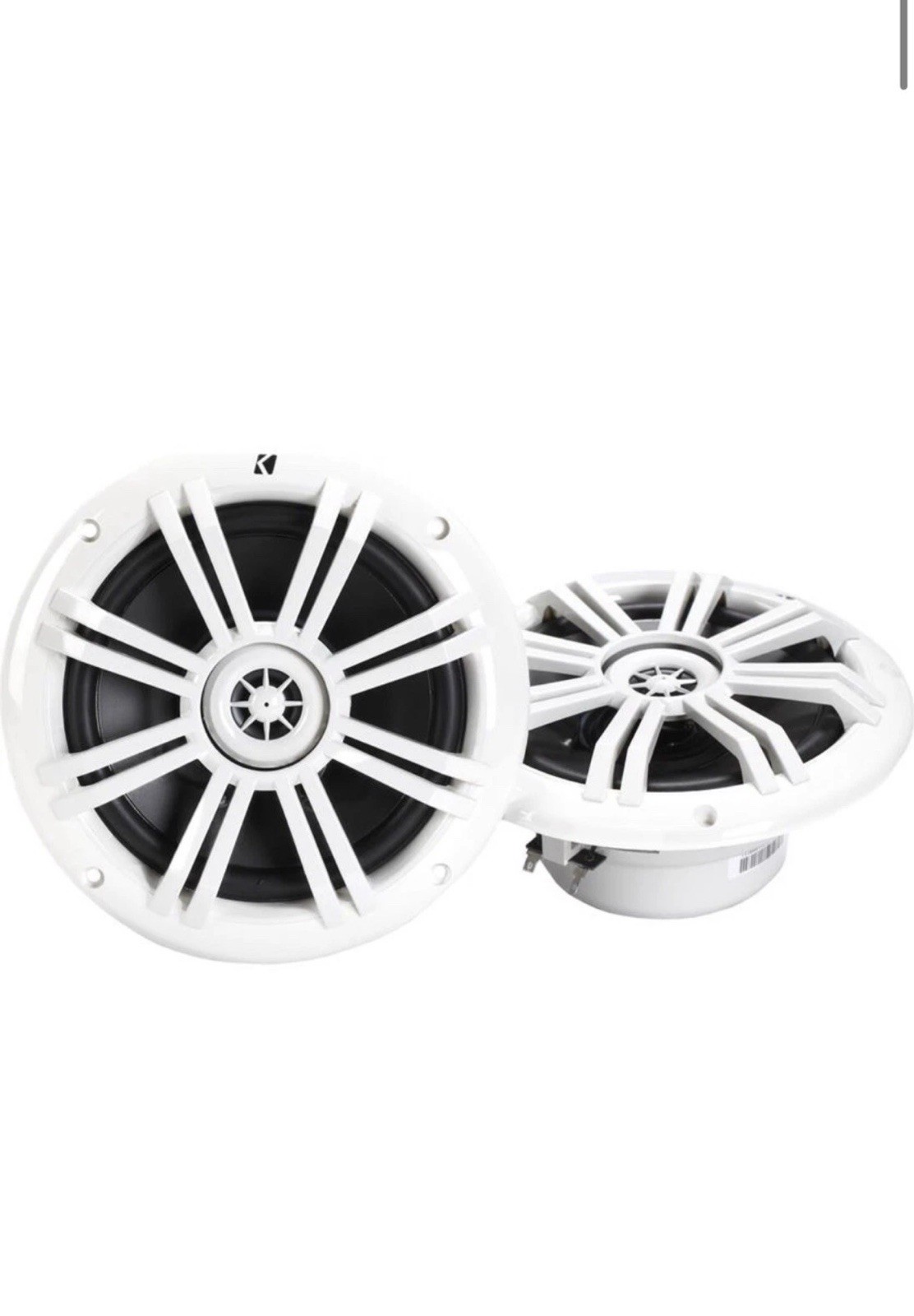 Kicker KM604W 6.5" 2-Way KM Series 150W Peak Coaxial Marine 