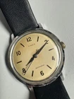 Timex Vintage Marlin Wind Up Watch 35MM Aluminum Case Runs Good