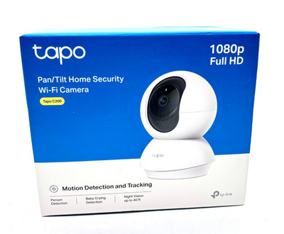 TP-Link Tapo C200 Pan/Tilt Home Security WiFi Camera w/ Baby Crying Detection
