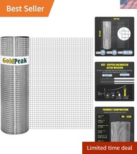Hardware Cloth 1/4 inch 48'' x 50' 23 Gauge, Hot-dip Galvanized After Welding...