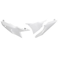 Ufo Plast Seitenteile KTM SX/SX-F 23-, EXC/-F 24-, Weiß