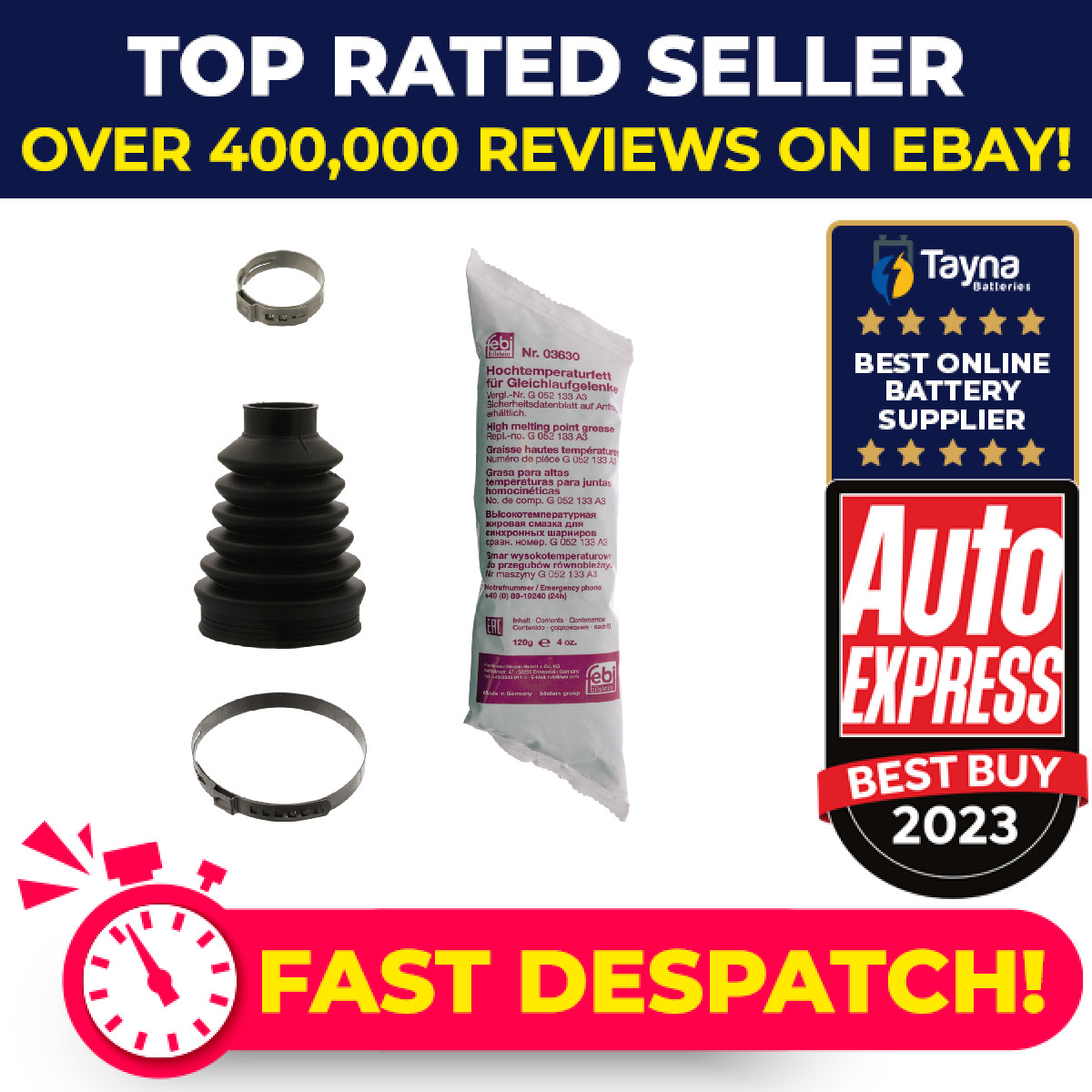 CV Joint Boot fits VW C.V. Driveshaft Gaiter 1K0498201A 1K0498201ASK 1K0498201H