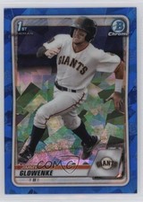 2020 Bowman Chrome Draft Sapphire Edition Jimmy Glowenke #BD-35 7u1