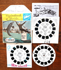 VIEW-MASTER MARINELAND OF FLORIDA SAWYERS S6 A964 3 REEL SET
