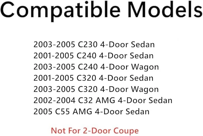 Mercedes Benz C230 C240 C32 C320 C55 AMG Right Front Door Glass 2001-2005 Foto 2 de 4