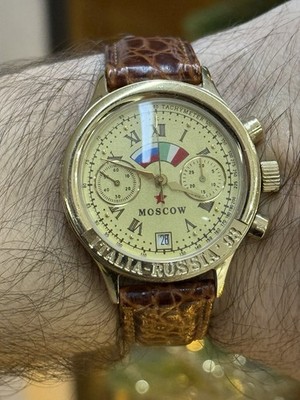 Poljot Moscow Rome Chronograph Manual Wind 3133 Limited Edition X/3000
