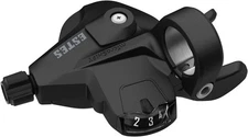 microSHIFT Estes Thumb Tap Shifter - Left, 8-Speed, Optical Gear Indicator,