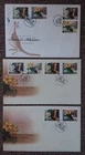 Set of 3 - First Day Covers Australia Sweden 2001 Joint Issues, very good cond'n