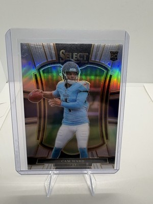 Panini 2024 Select Prizm Rookie Premier Level #501 Cam Ward Tennessee Titans