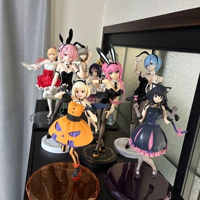 Großes Figuren Lot 10 Stück Re Zero Uzaki Chan will Lycoris Recoil spielen