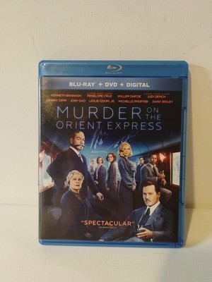 Murder on the Orient Express (Blu-ray, 2017) Johnny Depp Michelle Pfeiffer