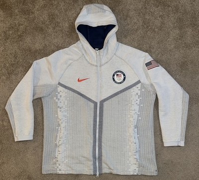 Nike Sportswear Windrunner USA Olympic Team Tech Pack Hoodie Mens XXL CT2798-043