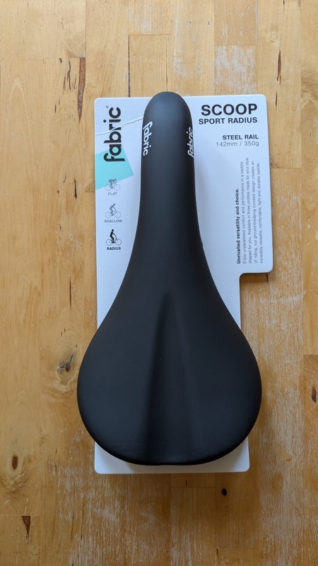 Fabric Scoop Radius Sport Saddle 142mm Width