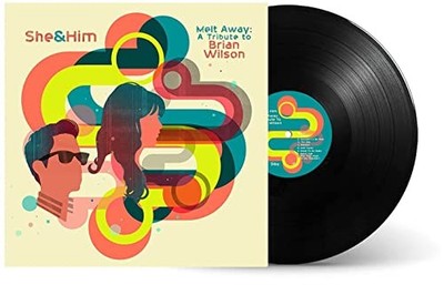 SHE  HIM - MELT AWAY  A TRIBUTE TO BRIAN WILSON - Vinyl Record 12 IN - G1398z