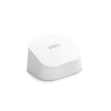 Eero 6 Mesh WiFi Router, 900 Mbps, 1500 sq. ft. Coverage, Connect 75+ Devices