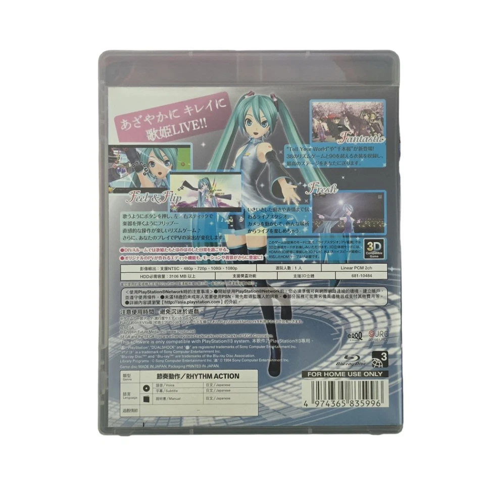 [Pre-Owned] PS3 Hatsune Miku: Project Diva F Game - Image 2 of 4