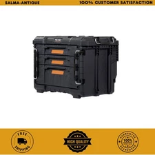 ProGear System Gen 2.0 14.6 in. W Black Resin XL 3 Drawer Durable Hand Tool Box