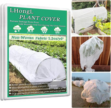 Plant Covers Freeze Protection with Ultra Fine Mesh Reusable Floating Row Cover 