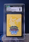 Pokemon Graded Error Card CGC 8 Miscut Pikachu Live Code Ascended Heroes