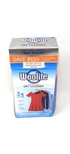 Woolite At Home Dry Cleaner 6 Count Cloths 3 Stain Wipes NEW