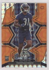 2022 Panini Mosaic Rookies Reactive Orange Mosaic Prizm Trestan Ebner #356 1s8